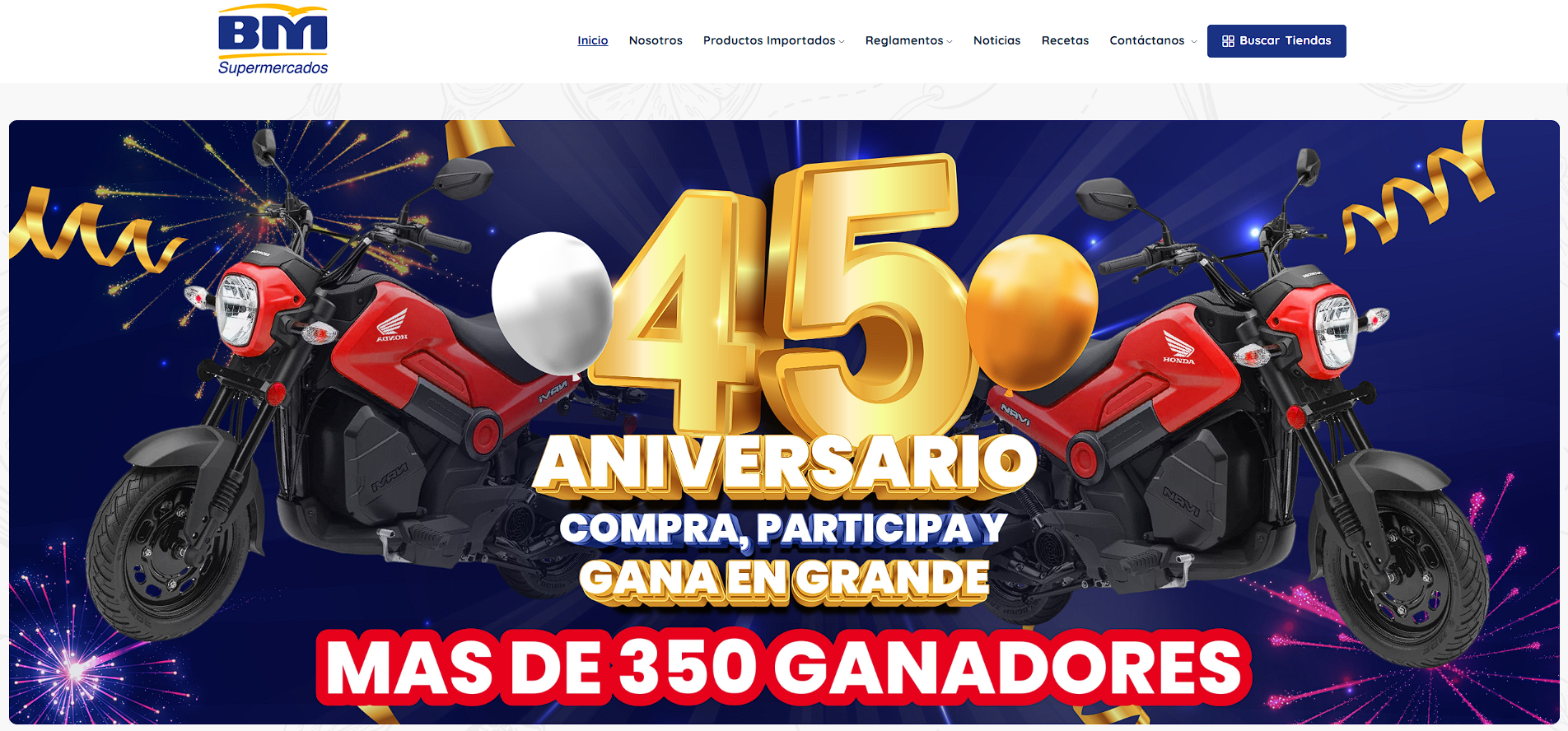 Plataforma digital de Supermercados BM
